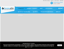 Tablet Screenshot of farmaclic.es